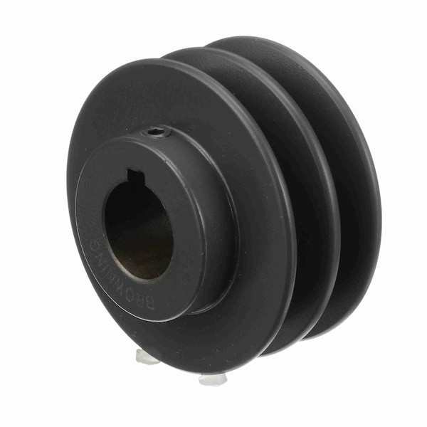 2 Groove Cast Iron Fhp - Finished Bore Sheave, 2AK32X1
